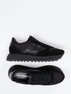 Kennel & Schmenger – Sneaker aus Veloursleder in Schwarz