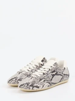 Kennel & Schmenger – Sneaker aus Lackleder in Schlangenoptik