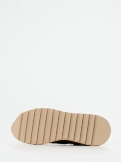 Kennel & Schmenger – Sneaker aus Metallicleder gold