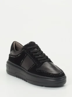 Kennel & Schmenger – Sneaker aus Veloursleder Schwarz