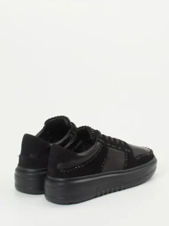 Kennel & Schmenger – Sneaker aus Veloursleder Schwarz