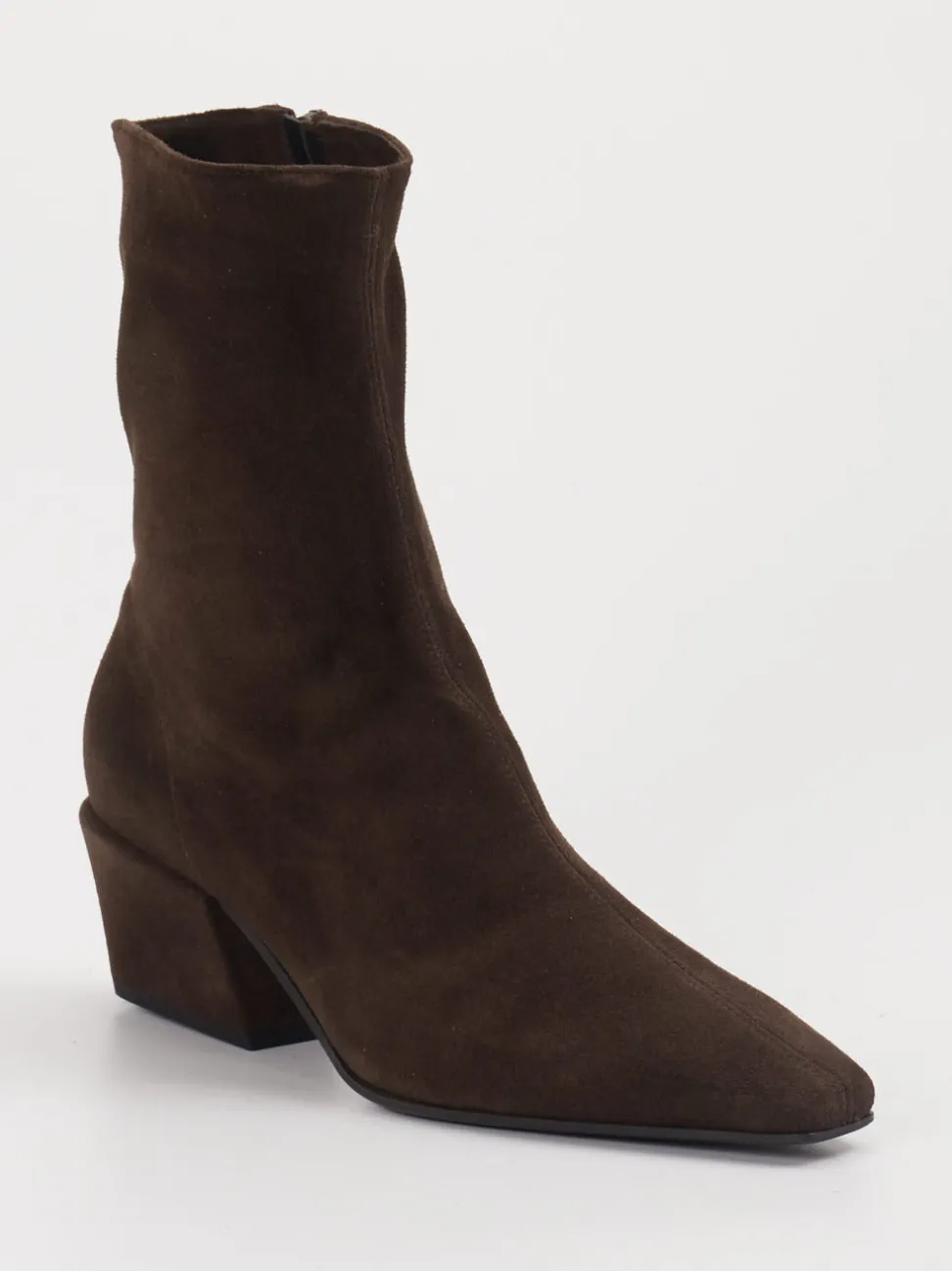 Kennel & Schmenger – Sock Boots aus Veloursleder dunkelbraun