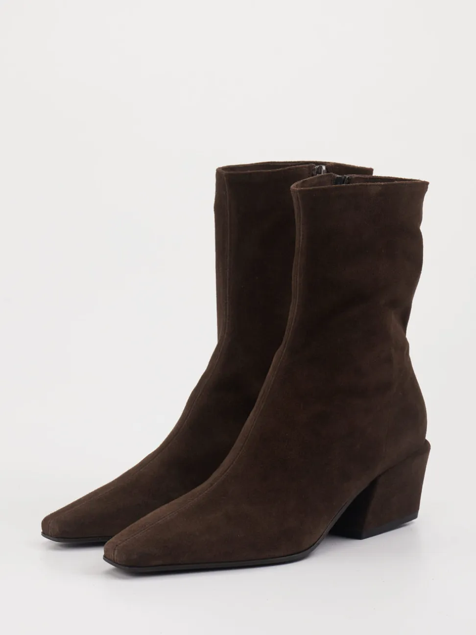 Kennel & Schmenger – Sock Boots aus Veloursleder dunkelbraun