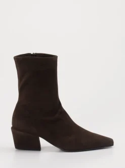 Kennel & Schmenger – Sock Boots aus Veloursleder dunkelbraun