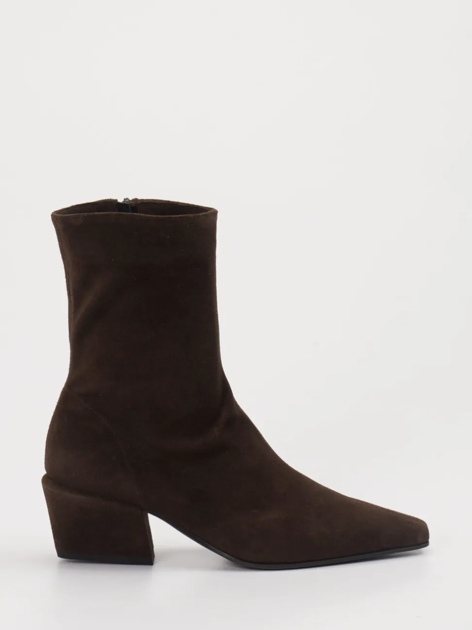 Kennel & Schmenger – Sock Boots aus Veloursleder dunkelbraun