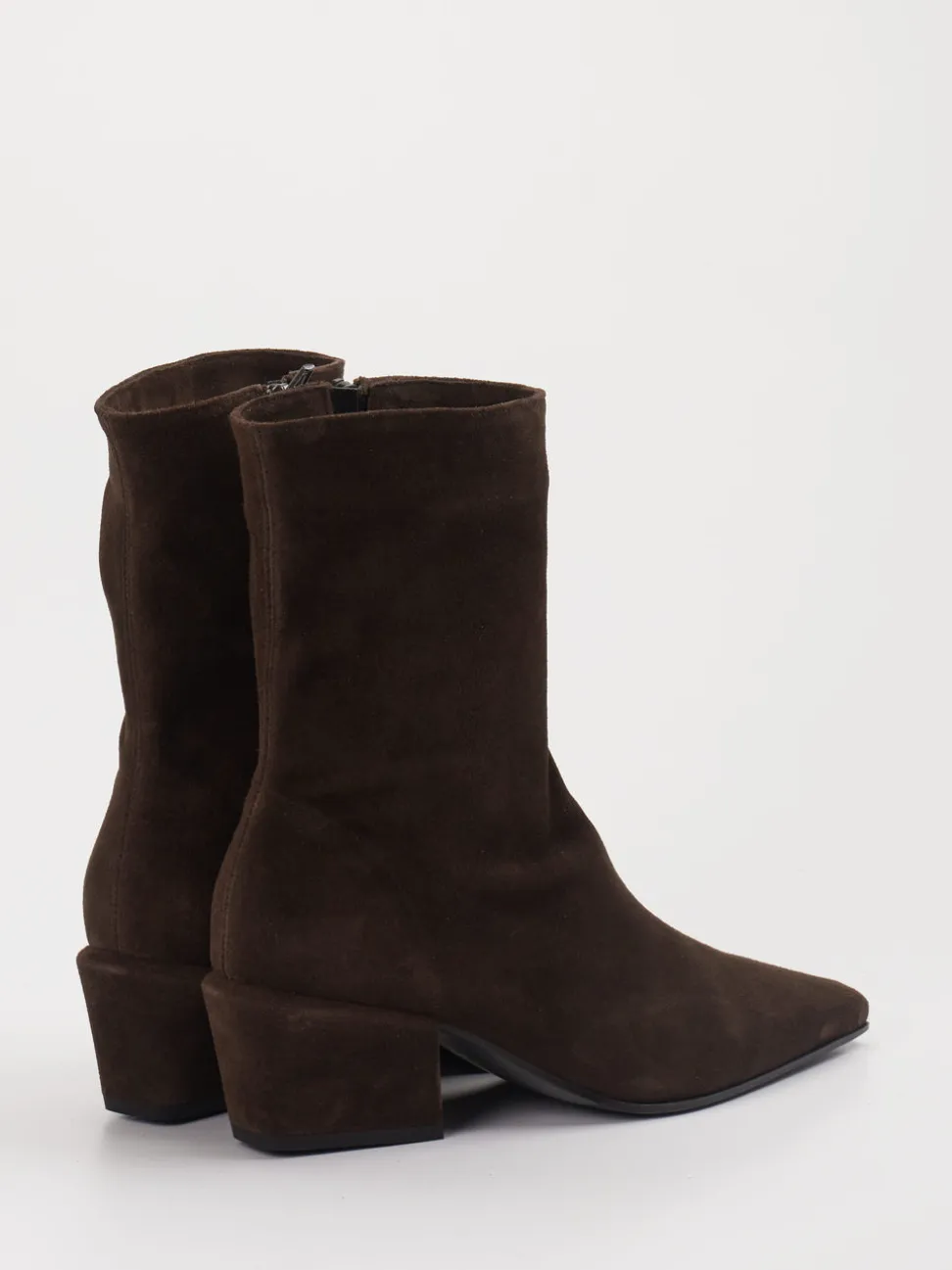 Kennel & Schmenger – Sock Boots aus Veloursleder dunkelbraun
