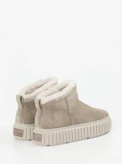 Kennel & Schmenger – Stiefeletten aus Lammleder grau