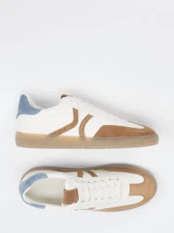 Kennel & Schmenger – Sneaker aus Veloursleder Offwhite