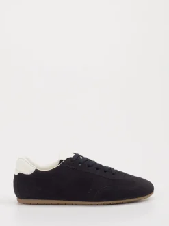 Kennel & Schmenger – Sneaker aus Veloursleder Dunkelblau