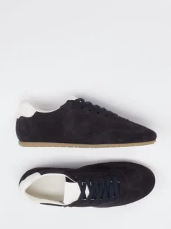 Kennel & Schmenger – Sneaker aus Veloursleder Dunkelblau
