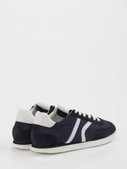 Kennel & Schmenger – Sneaker aus Velour/Textil Dunkelblau
