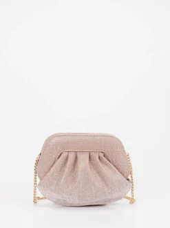 Konstantin Starke – Abendtasche aus Leder in Roségold