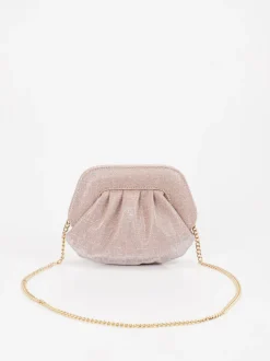 Konstantin Starke – Abendtasche aus Leder in Roségold