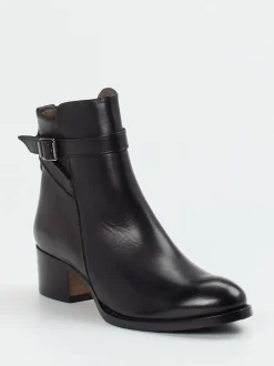 Konstantin Starke – Ankle Boots aus Kalbleder Schwarz