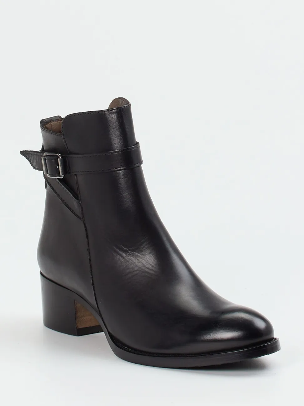 Konstantin Starke – Ankle Boots aus Kalbleder Schwarz