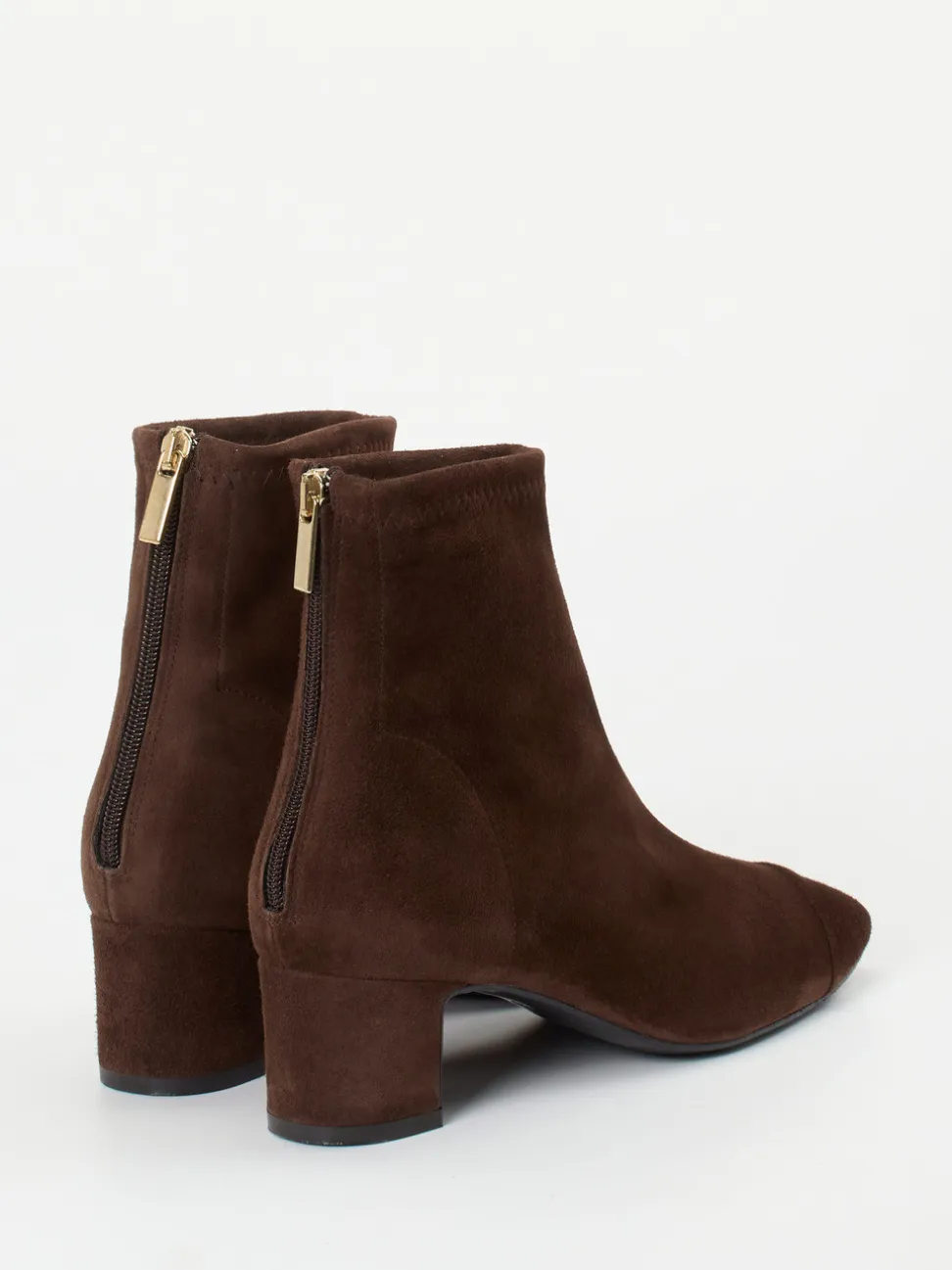 Konstantin Starke – Ankle Boots aus Lederimitat braun