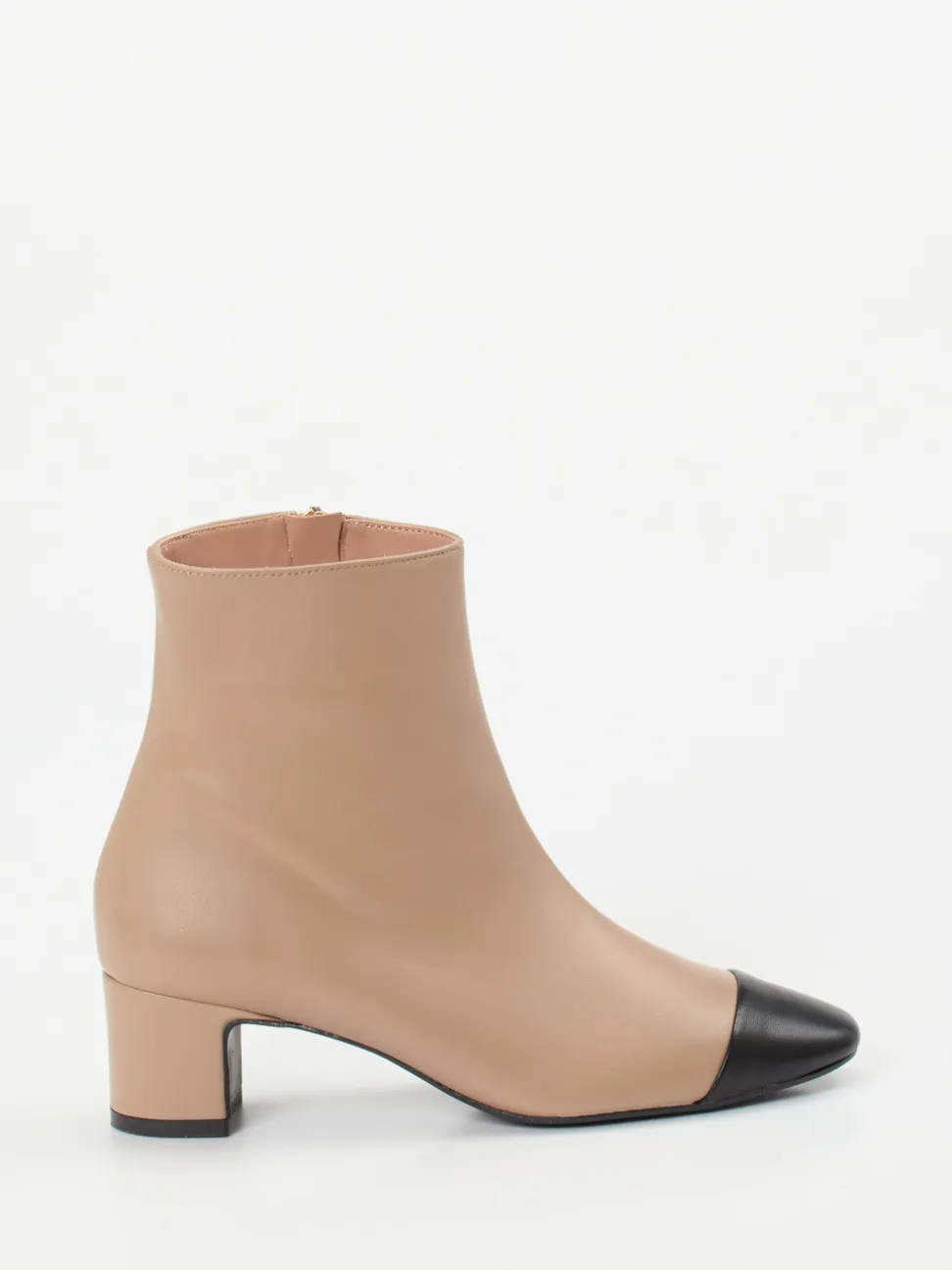 Konstantin Starke – Ankle Boots aus Lammleder beigebraun
