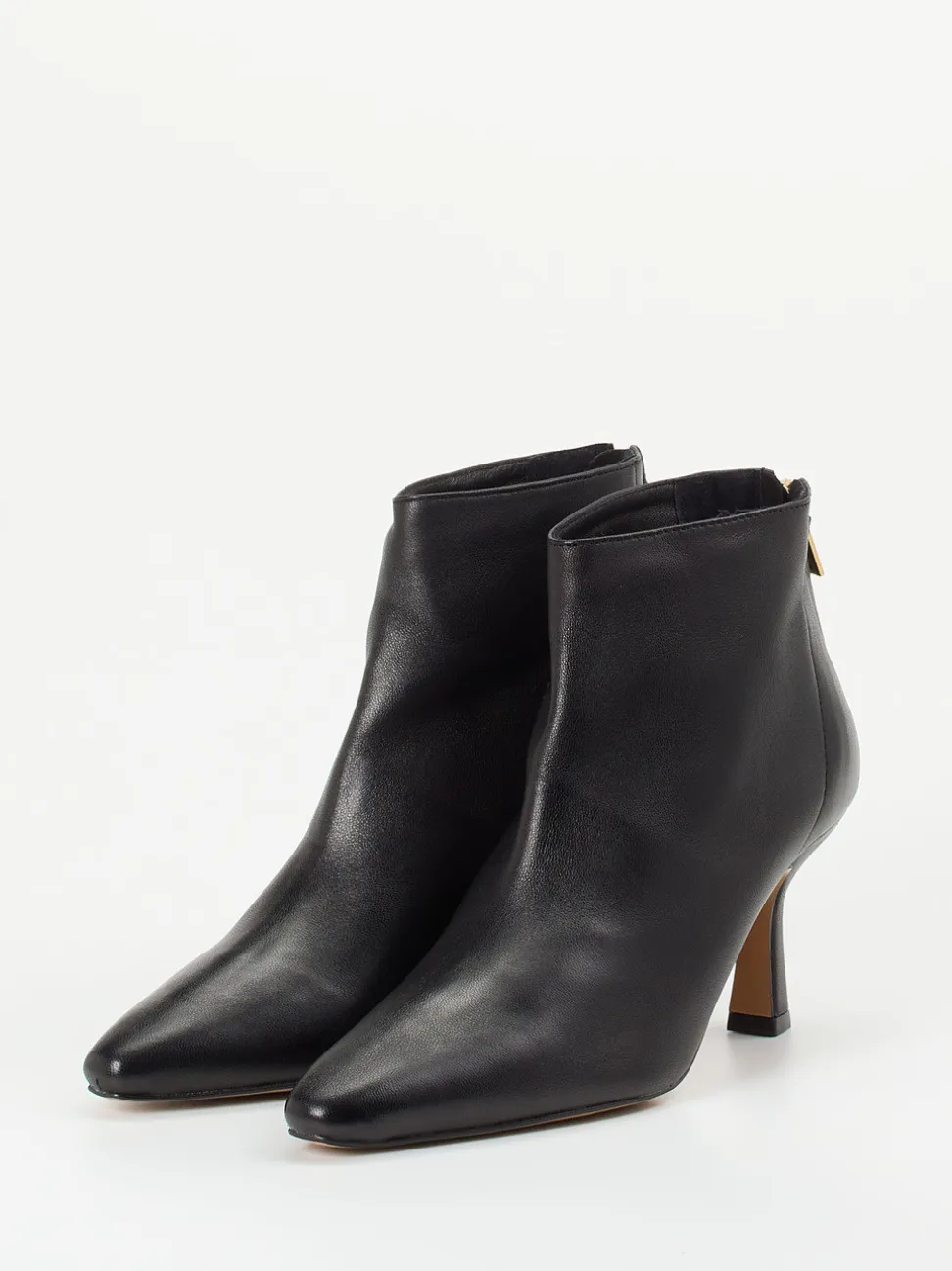 Konstantin Starke – Ankle Boots aus Lammleder schwarz