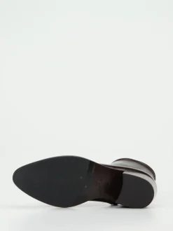 Konstantin Starke – Ankle Boots aus Lammleder Dunkelbraun