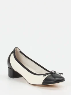 Konstantin Starke – Ballerina-Pumps aus Lammleder Offwhite