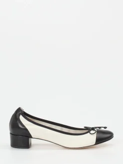 Konstantin Starke – Ballerina-Pumps aus Lammleder Offwhite