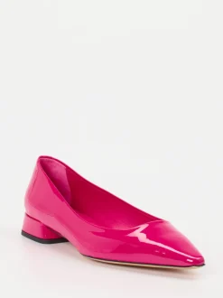 Konstantin Starke – Ballerinas aus Lackleder fuchsia