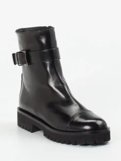 Konstantin Starke – Biker Boots aus Lammleder Schwarz