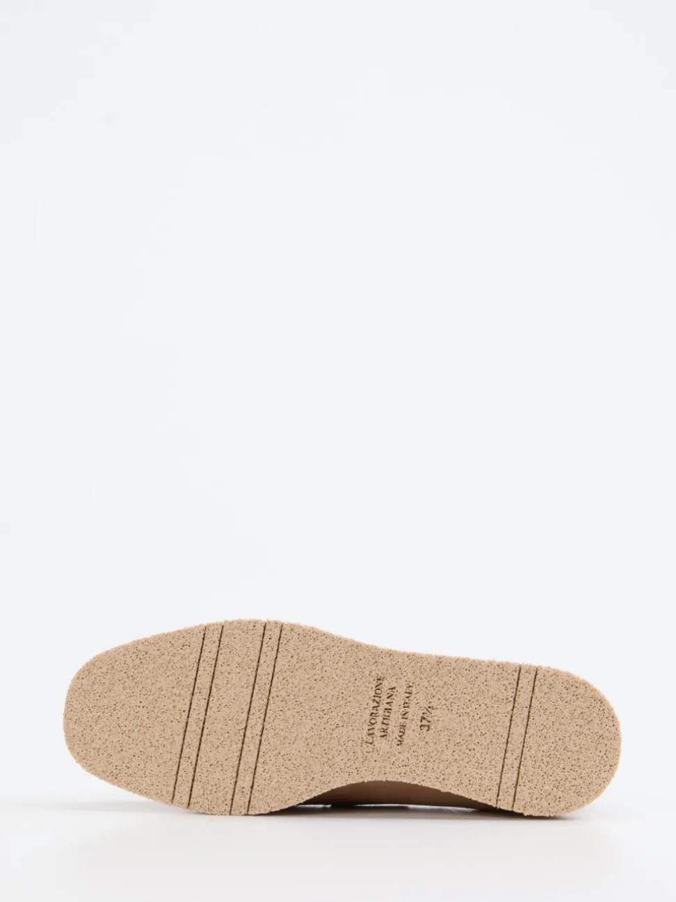 Konstantin Starke – Bootsschuh aus Veloursleder beige