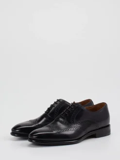 Konstantin Starke – Brogue Oxford aus Kalbleder schwarz