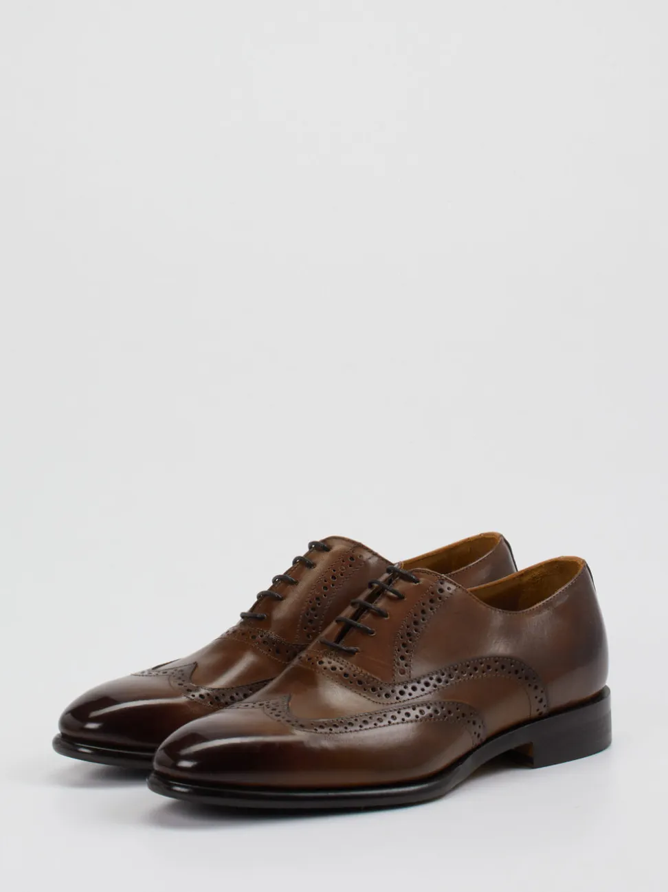 Konstantin Starke – Brogue-Schnürschuh aus Kalbleder braun