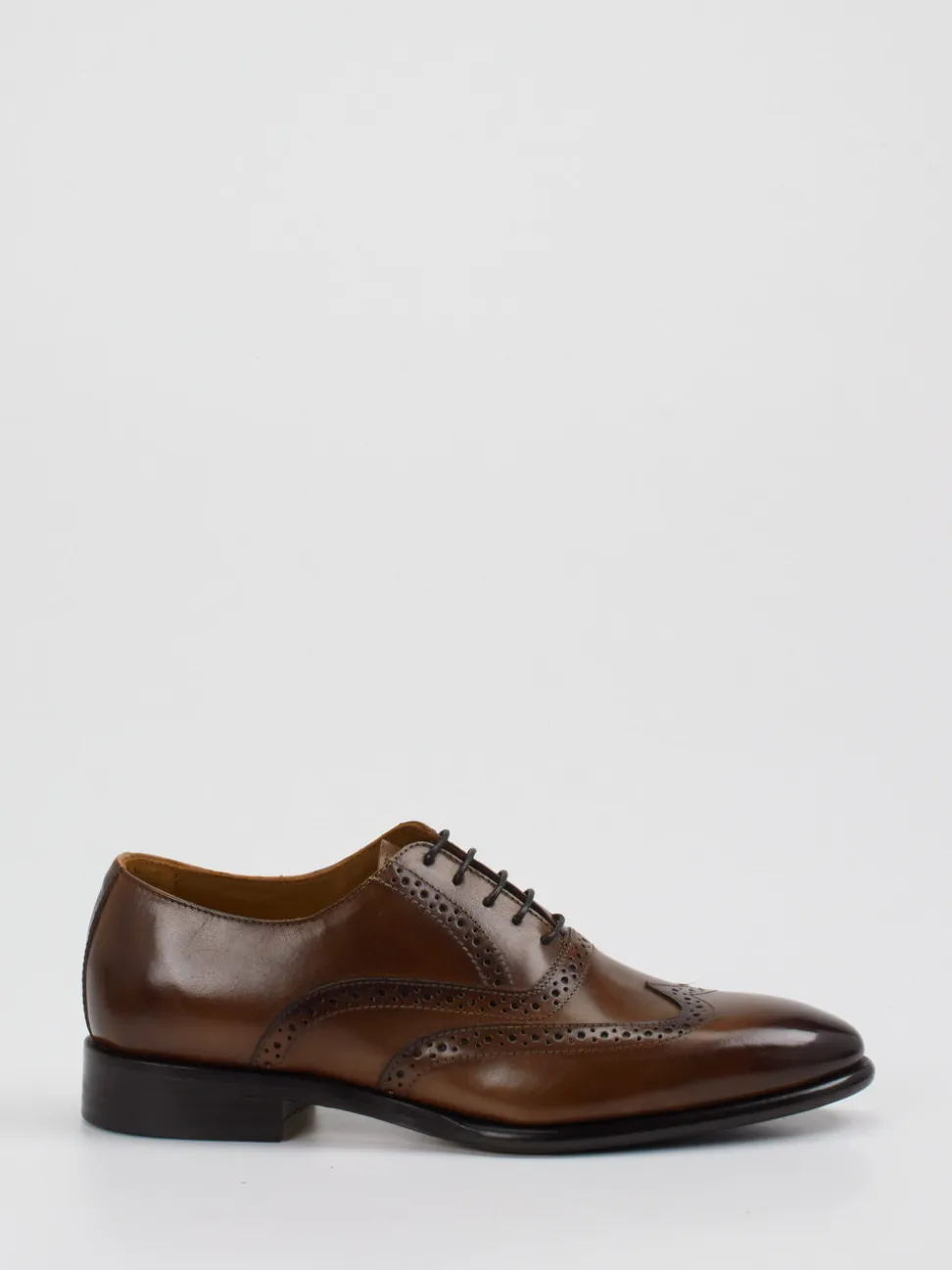 Konstantin Starke – Brogue-Schnürschuh aus Kalbleder braun