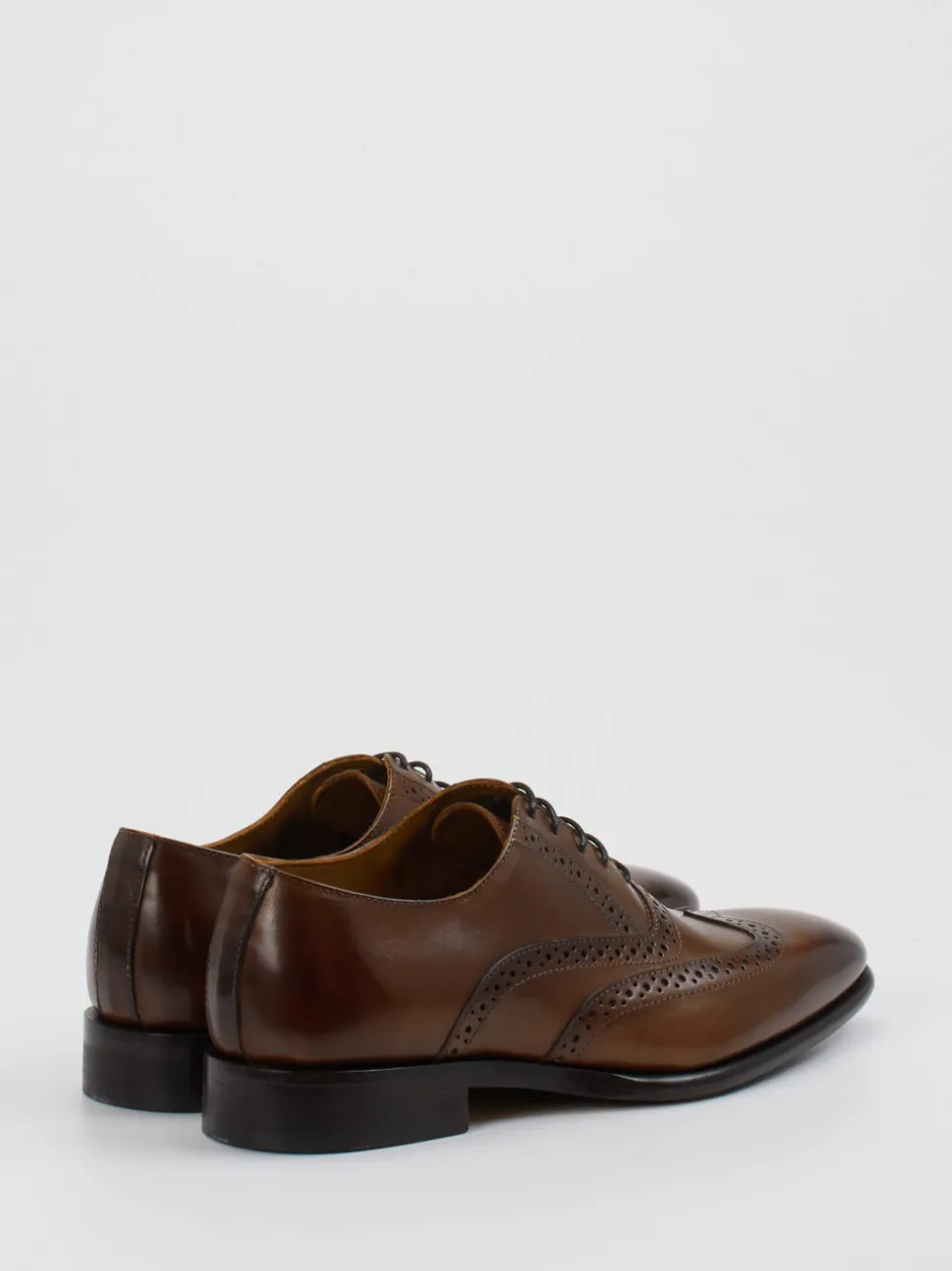 Konstantin Starke – Brogue-Schnürschuh aus Kalbleder braun