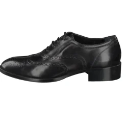 Konstantin Starke – Brogues aus Lammleder Schwarz