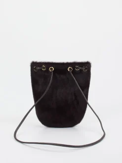 Konstantin Starke – Bucket Bag aus Leder in Braun
