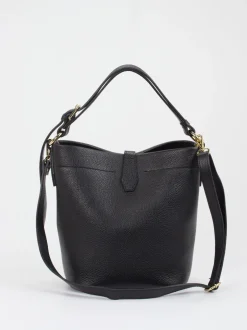 Konstantin Starke – Bucket Bag aus Kalbleder Schwarz