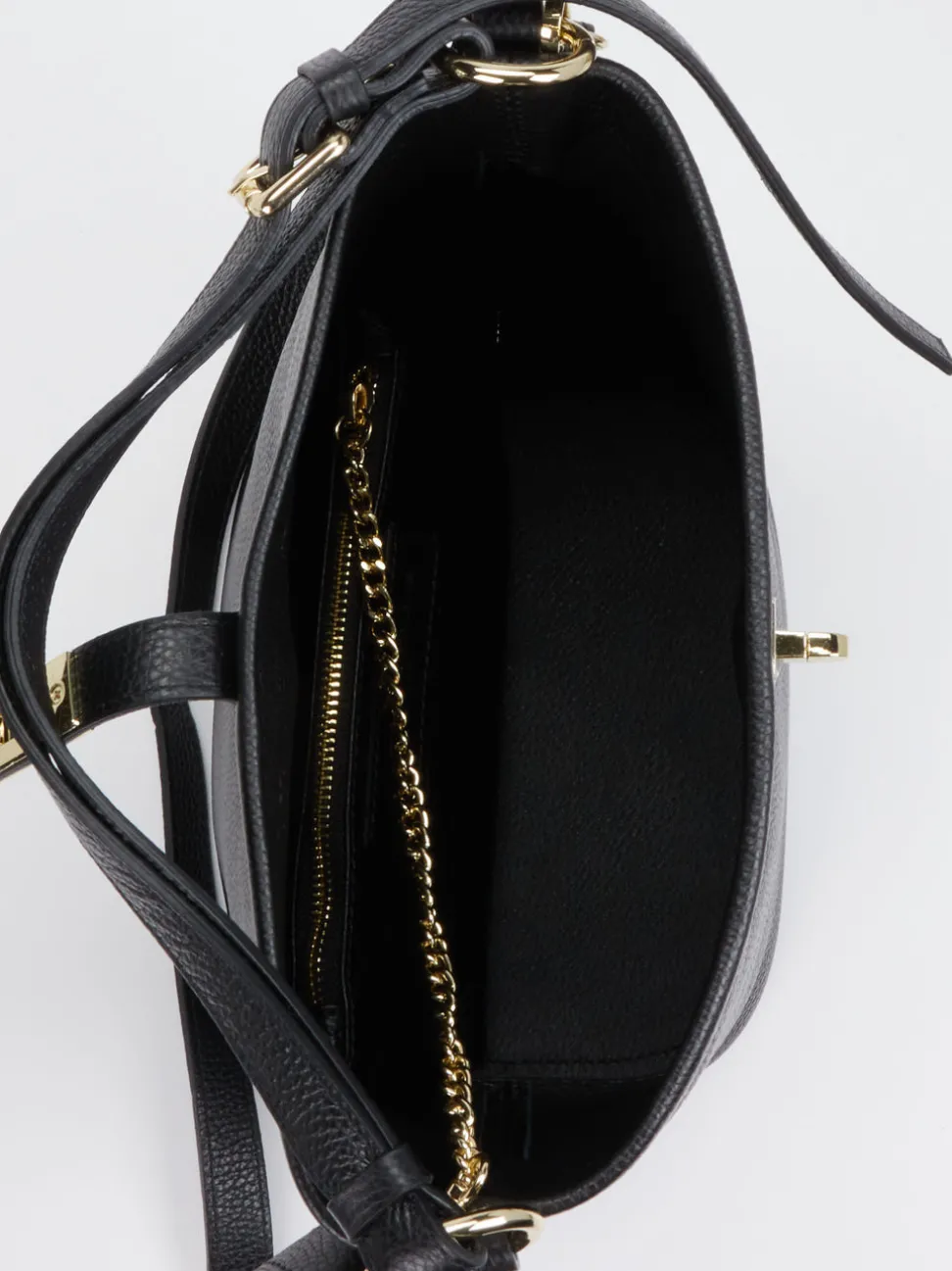 Konstantin Starke – Bucket Bag aus Kalbleder Schwarz