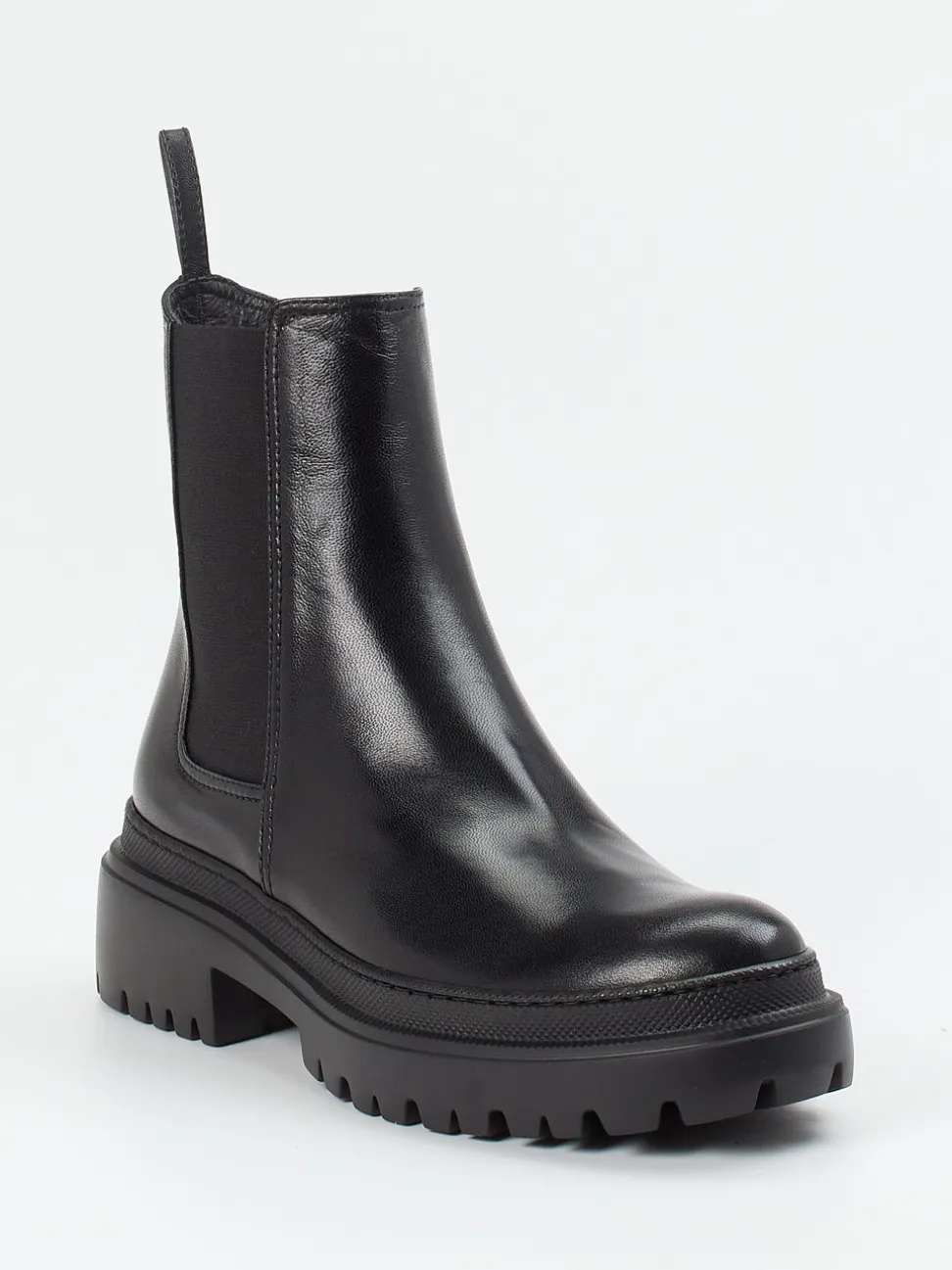 Konstantin Starke – Chelsea Boots aus Lammleder schwarz
