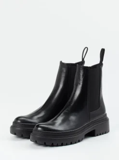 Konstantin Starke – Chelsea Boots aus Lammleder schwarz