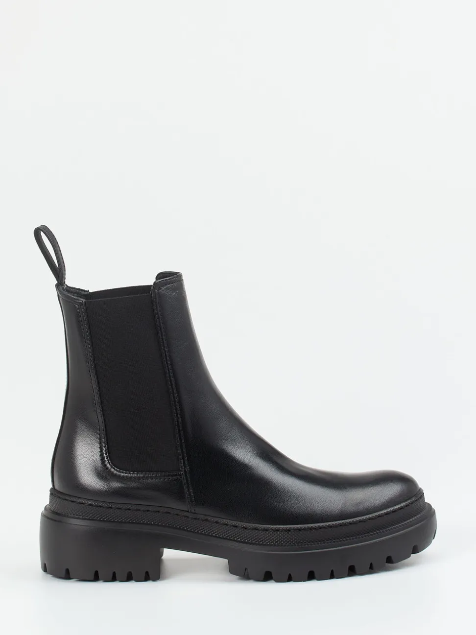 Konstantin Starke – Chelsea Boots aus Lammleder schwarz