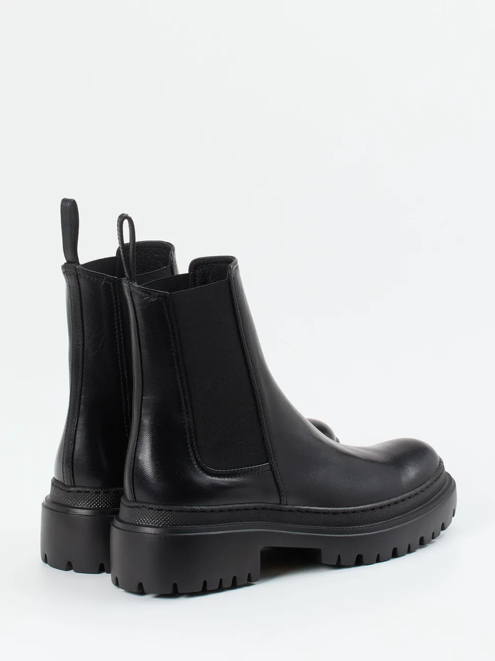Konstantin Starke – Chelsea Boots aus Lammleder schwarz