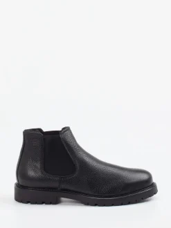 Konstantin Starke – Chelsea Boots aus Kalbleder schwarz