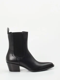 Konstantin Starke – Chelsea Boots aus Kalbleder schwarz