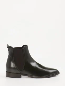 Konstantin Starke – Chelsea Boots aus Lammleder grün