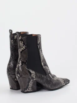 Konstantin Starke – Chelsea Boots aus Lammleder grau