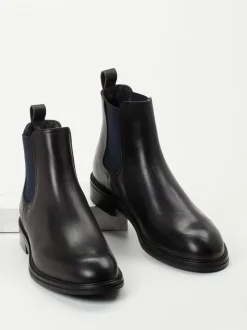 Konstantin Starke – Chelsea Boots aus Kalbleder schwarz