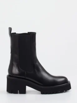 Konstantin Starke – Chelsea Boots aus Kalbleder schwarz