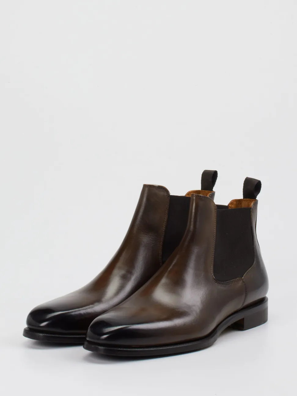 Konstantin Starke – Chelsea Boots aus Kalbleder dunkelbraun