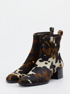 Konstantin Starke – Chelsea Boots aus Ponyfell dunkelbraun