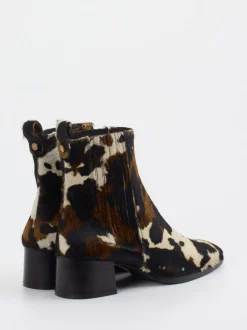 Konstantin Starke – Chelsea Boots aus Ponyfell dunkelbraun