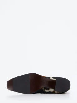 Konstantin Starke – Chelsea Boots aus Ponyfell dunkelbraun